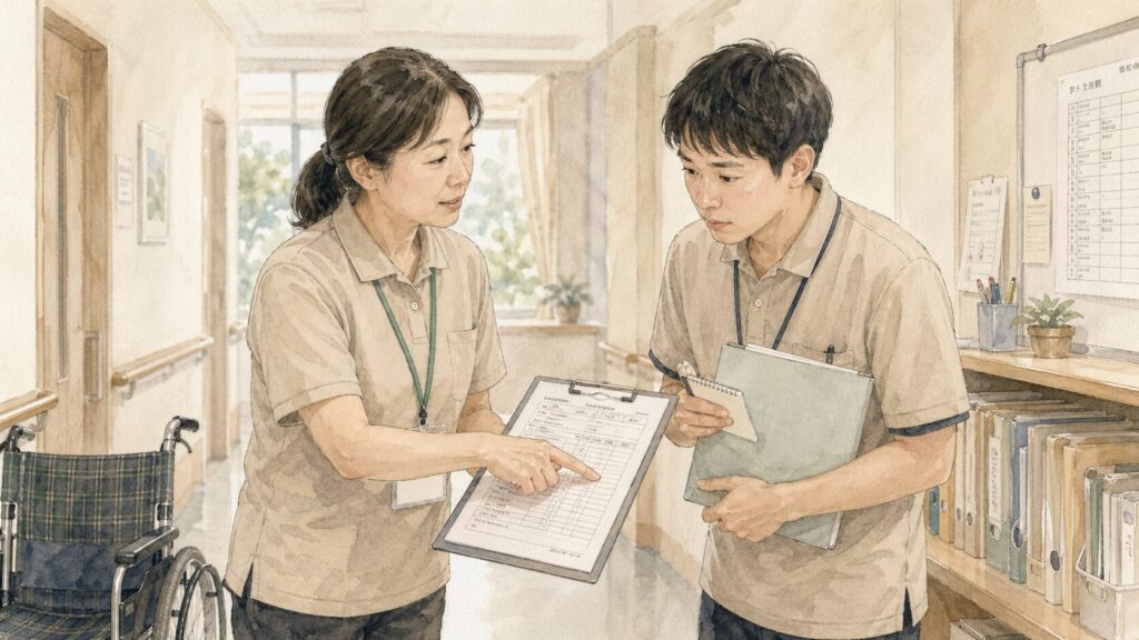 介護記録の書き方のコツ｜新人がつまずくポイントと現場で通用するテンプレ