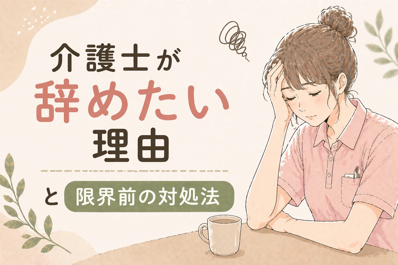 介護士が辞めたい｜9割が共感する5つの理由と限界前にやること