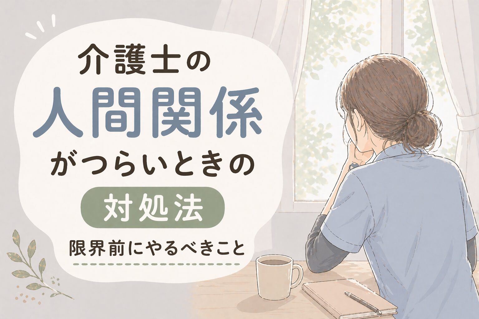 介護士の人間関係がつらい｜辞める前に試す5つの処方箋